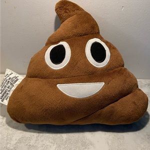 Emoji Plush Poo text symbol Get a laugh on a bad day!